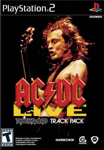 PS2 Rock Band - AC/DC Live Track Pack