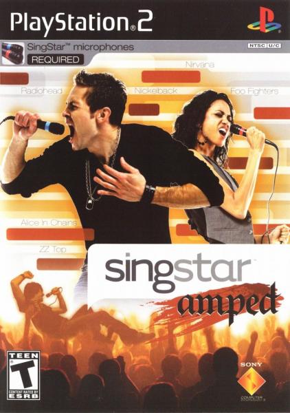 PS2 SingStar - Amped