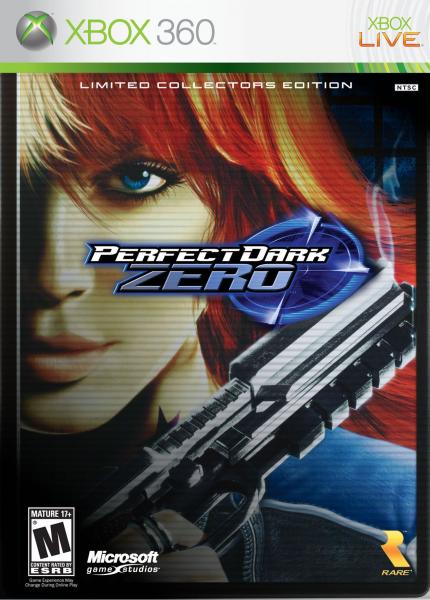 X360 Perfect Dark Zero - Limited Collector's Edition - Complete with Game, Steelbook, Bonus DVD, Comic Book and Glyph