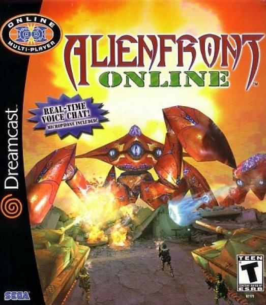 DC Alien Front Online - Complete in Box with Game and Microphone