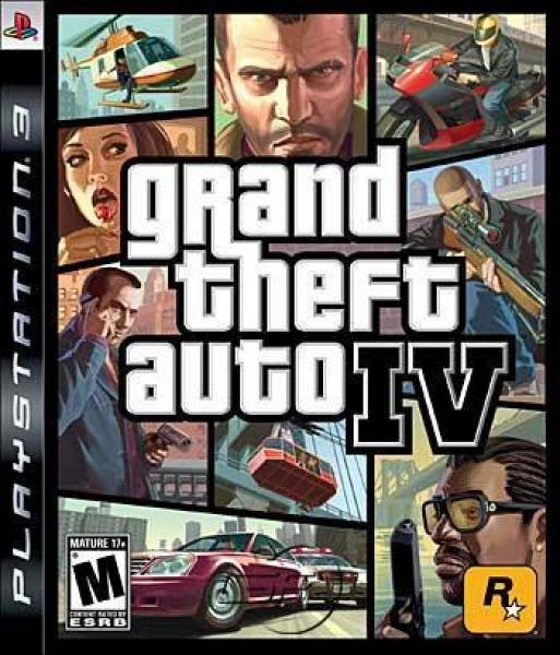 PS3 Grand Theft Auto IV 4