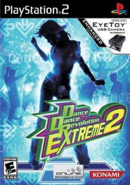 PS2 Dance Dance Revolution DDR - Extreme 2