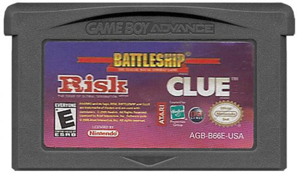 GBA Risk / Battleship / Clue