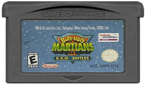 GBA Butt Ugly Martians - BKM Battles