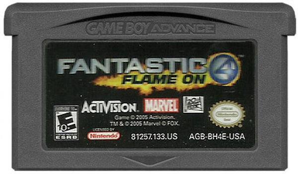 GBA Fantastic 4 - Flame On