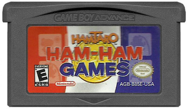 GBA Hamtaro - Ham Ham Games