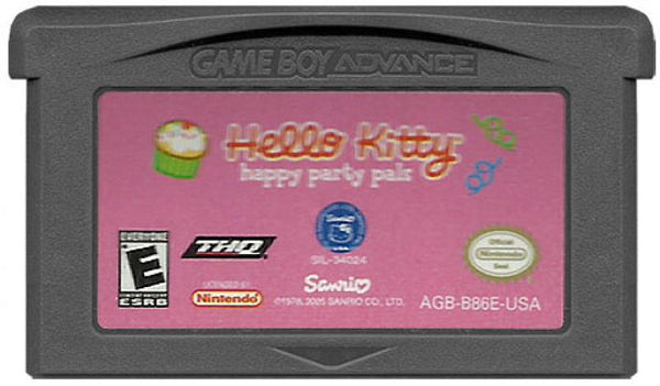 GBA Hello Kitty - Happy Party Pals