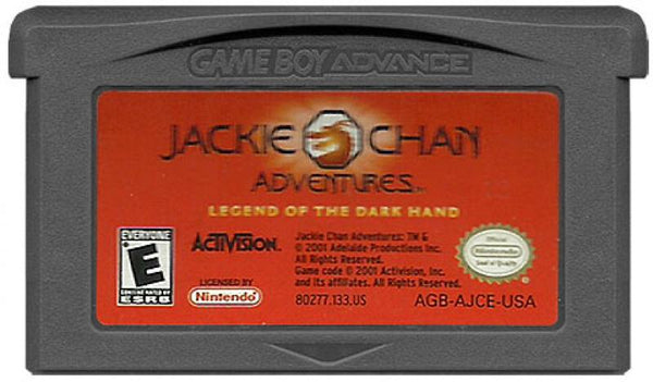 GBA Jackie Chan Adventures - Legend of the Dark Hand