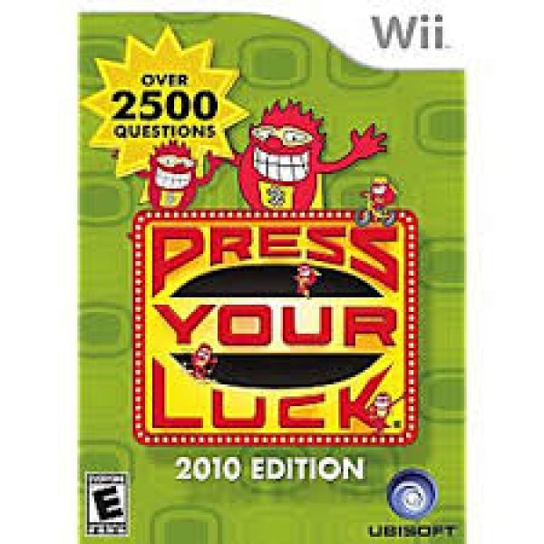 Wii Press Your Luck - 2010 Edition