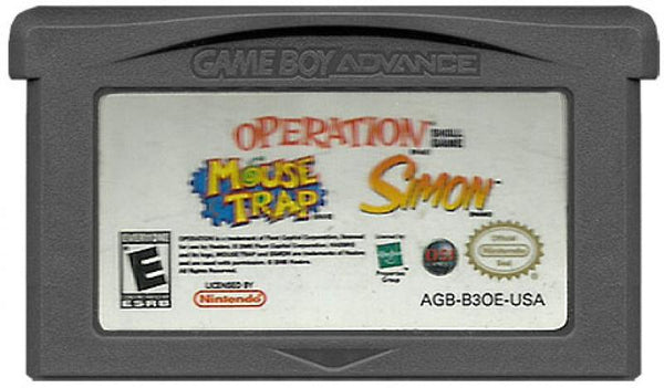 GBA Operation / Mouse Trap / Simon