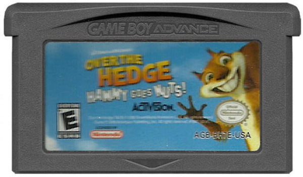 GBA Over the Hedge - Hammy Goes Nuts
