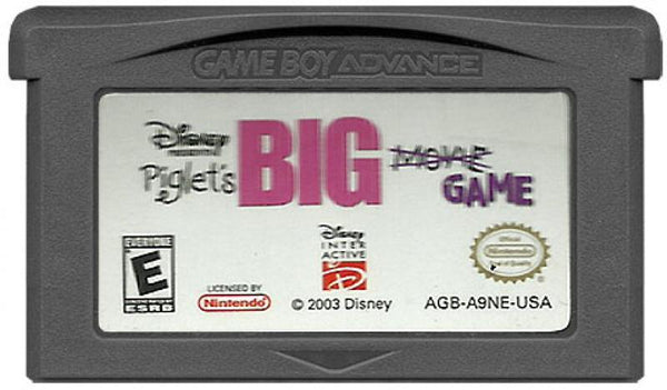 GBA Piglet's Big Game