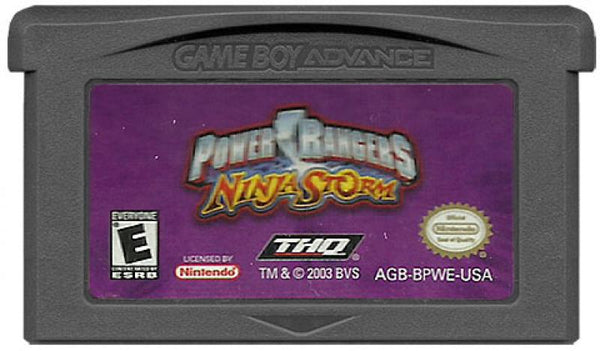 GBA Power Rangers - Ninja Storm