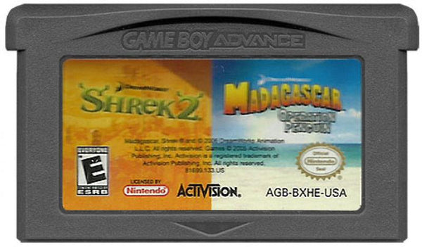 GBA Shrek 2 / Madagascar
