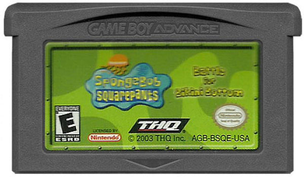 GBA SpongeBob SquarePants - Battle for Bikini Bottom