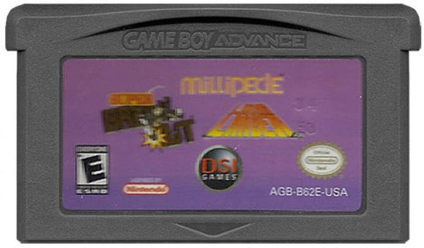 GBA Millipede / Super Breakout / Lunar Lander