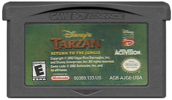 GBA Tarzan - Return to the Jungle