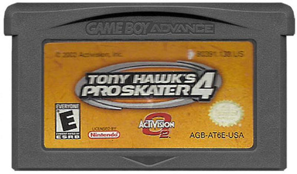 GBA Tony Hawk's Pro Skater 4