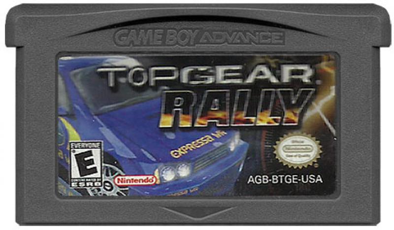 gba top gear rally GBA Top Gear Rally