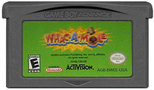 GBA Whac-A-Mole