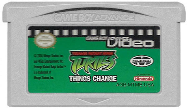 GBA Teenage Mutant Ninja Turtles - Things Change - VIDEO