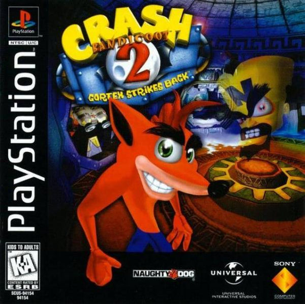 PS1 Crash Bandicoot 2 - Cortex Strikes Back