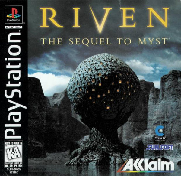 PS1 Riven - The Sequel to Myst