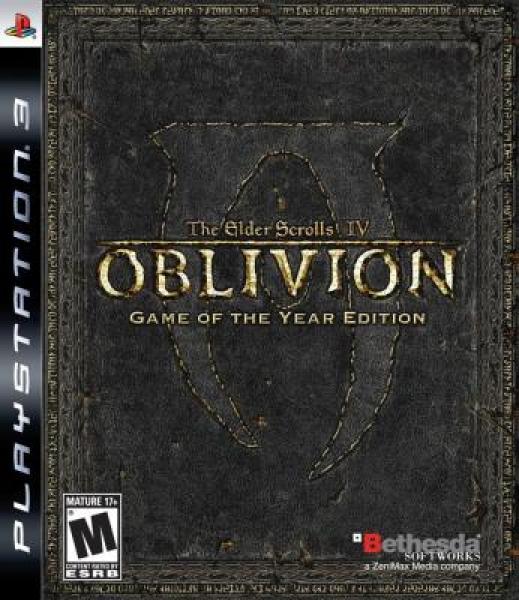 PS3 Elder Scrolls IV 4 - Oblivion - Game of the Year Edition