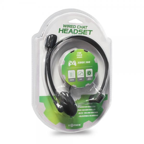X360 Headset - Wired (3rd) - NEW - Hyperkin - wired - black