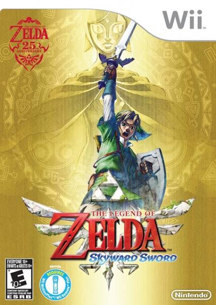 Wii Legend of Zelda - Skyward Sword - Game Only - No OST