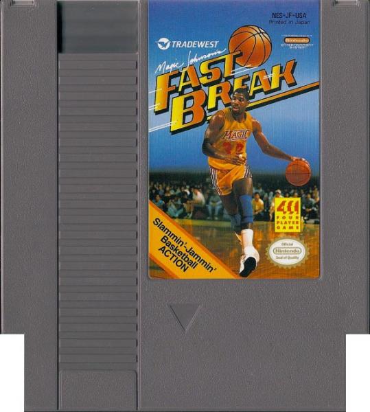 NES Magic Johnson's Fast Break