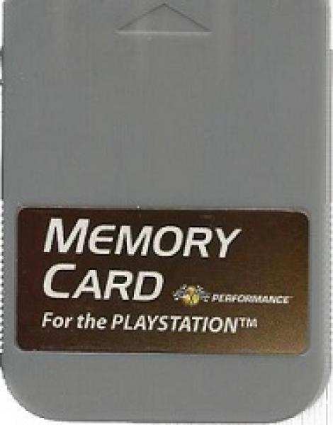 PS1 Memory Card (3rd) - USED ALL BASIC MODELS