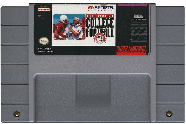 SNES Bill Walsh College Football