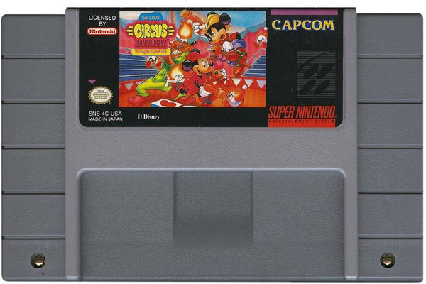 SNES Great Circus Mystery - Starring Mickey and Minnie