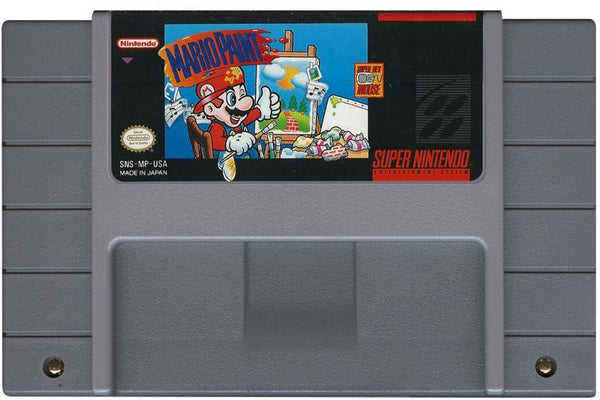 SNES Mario Paint - Game Only - MOUSE REQUIRED