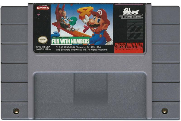 SNES Mario's Early Years - Fun With Numbers