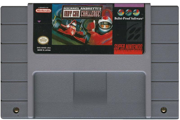 SNES Michael Andretti's Indy Car Challenge
