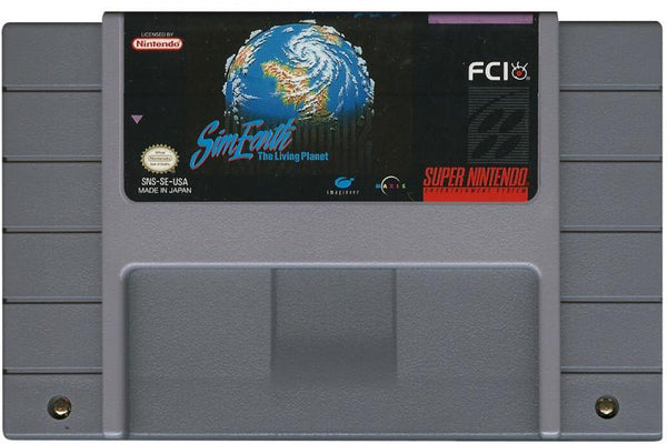 SNES SimEarth - The Living Planet