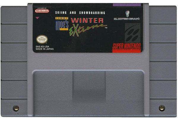 SNES Skiing and Snowboarding - Tommy Moe's Winter Extreme