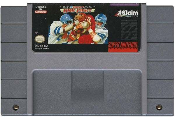 SNES Super High Impact Football
