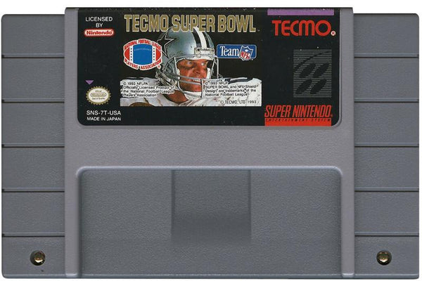 SNES Tecmo Super Bowl