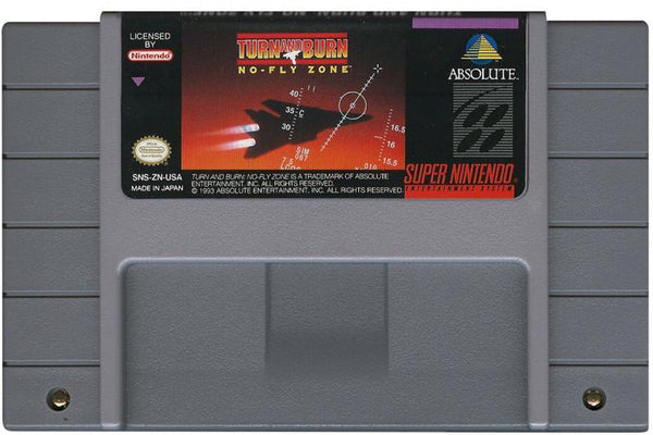 SNES Turn and Burn - No-Fly Zone