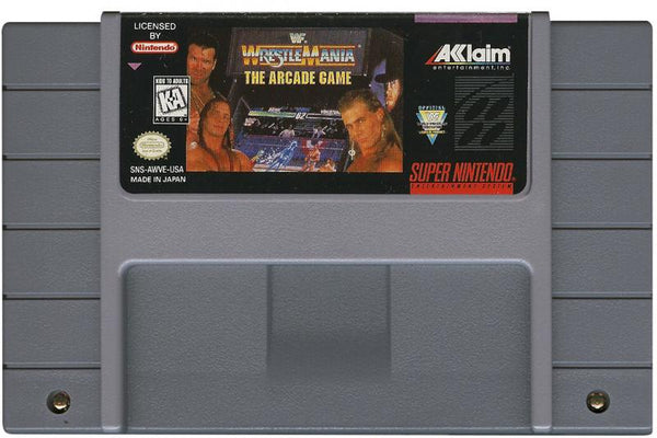 SNES WWF WrestleMania - The Arcade Game