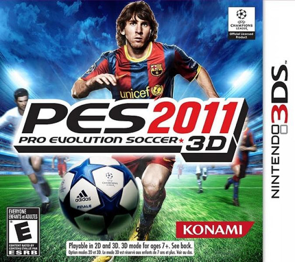 3DS PES Pro Evolution Soccer 2011 3D
