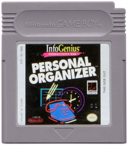 GB InfoGenius - Personal Organizer and Phone Book