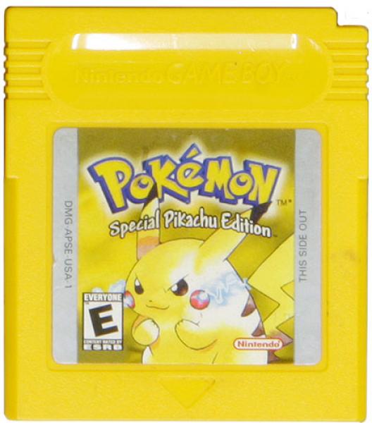 GB Pokemon - Yellow Version - Special Pikachu Edition