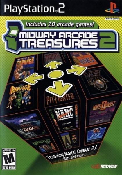 PS2 Midway Arcade Treasures 2