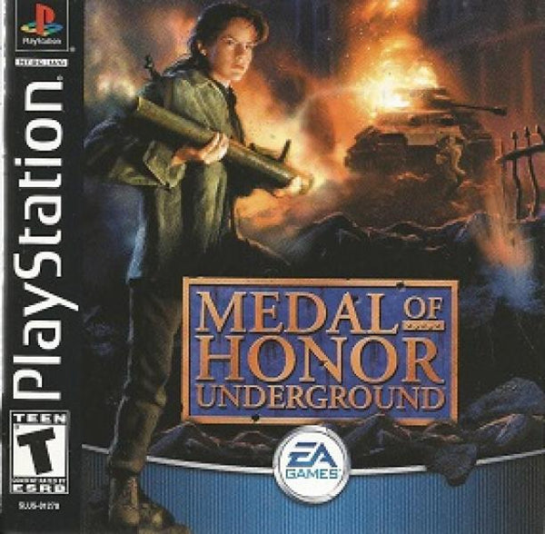 PS1 Medal of Honor - Underground