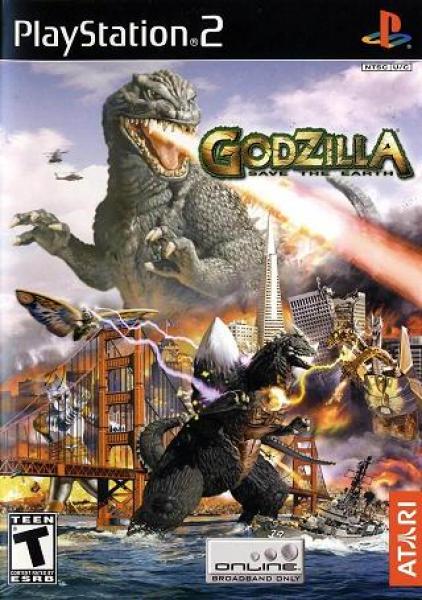 PS2 Godzilla - Save the Earth