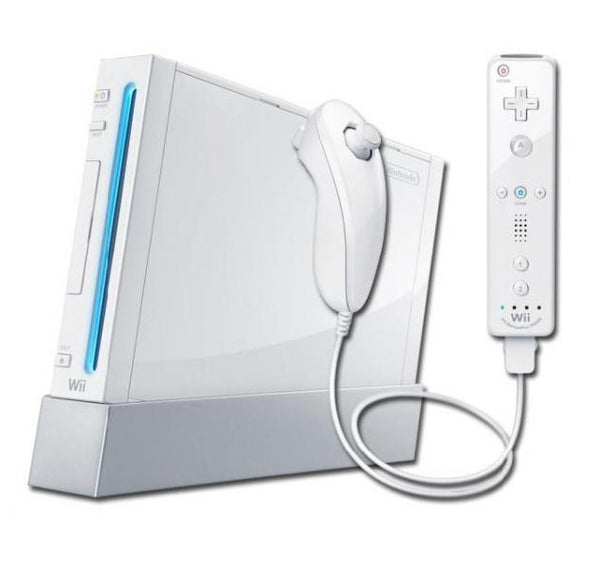 Wii F - Nintendo Wii - System HW - White - (Plays GC) - USED
